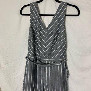 Stripped Jumpsuit